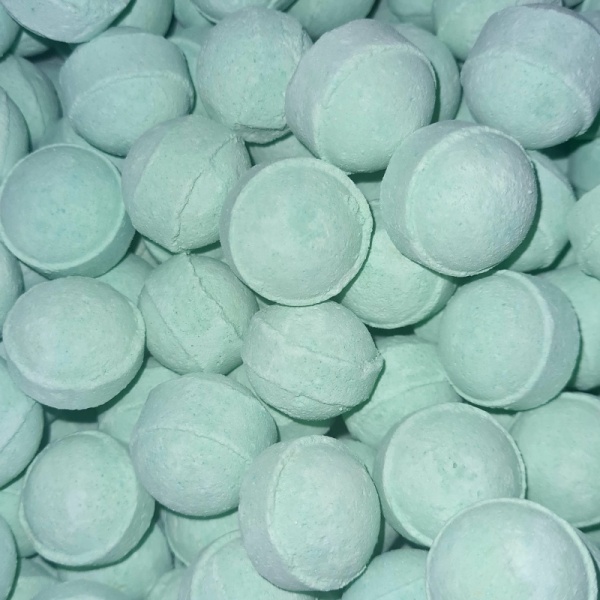 70 x Mojito Cocktail Mini Bath Marbles Fizzers Bath Bubble & Beyond 10g